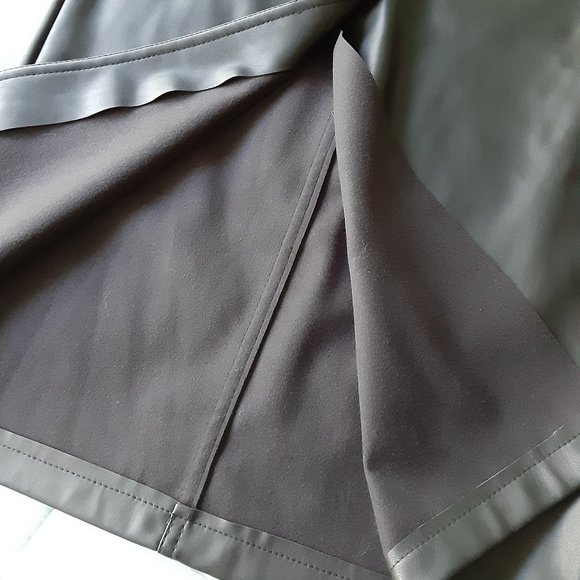 Le Château Faux Leather Skirt - Picture 7 of 11
